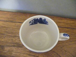 BLUE WILLOW Japan LARGE ROUND COFFEE CUP/MUG 2