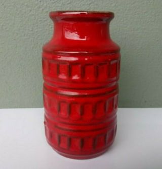 Scheurich Keramik - Mid Century West German Art Pottery Vase 208 - 15