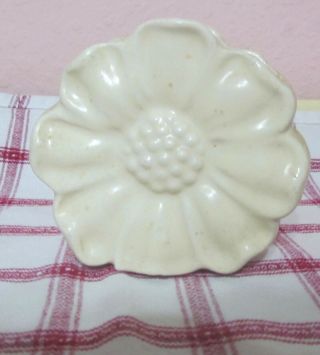 Vintage Single Flower Wall Pocket Double Sided Ceramic Mccoy? Usa Pottery