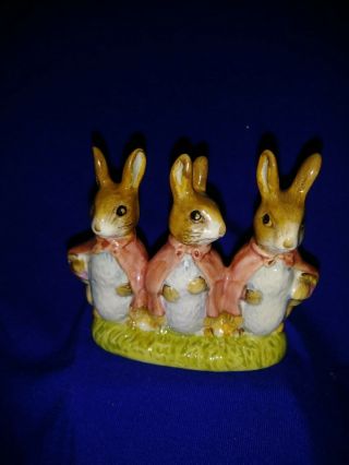 Flopsy Mopsy And Cottontail Beatrix Potter Beswick England 1954