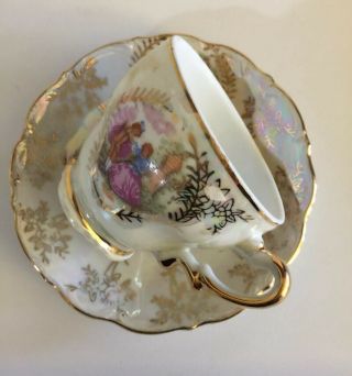 Sonsco Japan - Romeo And Juliet - Fine China Tea Cup And Saucer
