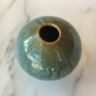 Studio Pottery Mini Bud Vase Weed Pot Glazed Mid Century Modern 3” 4