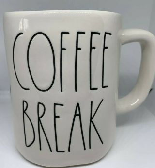Rae Dunn Coffee Break Mug Ll Farmhouse Chic Gift Brand By Magenta Coffee Cup