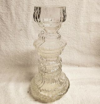 Rosenthal Studio Line Vintage Glass Crystal Candle Holder