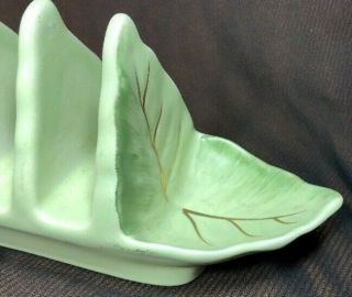 vyg.  royal winton England green leaf pottery 2