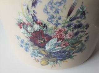 Home and Garden Party butter or cheese crock - floral pattern - 2004 5
