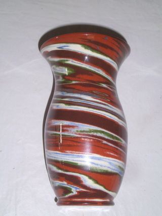 Vintage Desert Sands Pottery Vase Hand Made 6 - 1/4 "