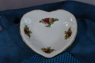 Royal Albert Old Country Roses Heart Shaped Trinket Tray (rg573)