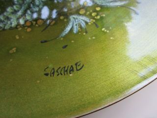 Vintage MCM SASCHA BRASTOFF Enamel on Copper? Signed Bowl 2