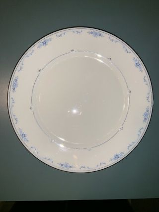 Lenox Carolina Blue Flowers 10 3/4” Dinner Plate Usa Vintage