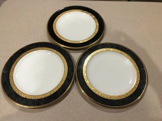 Noritake Fine Bone China Opulence Pattern Salad Plates Set Of 3
