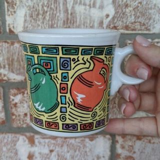 Fiestaware Fiesta Java Coffee Mug With Southwestern Pottery Pots Homer Laughlin