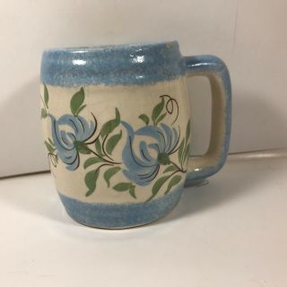 Blue Ridge Pottery Hand Painted Coffee Mug Cash Family