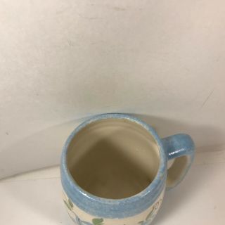 BLUE RIDGE POTTERY Hand Painted Coffee Mug Cash Family 3