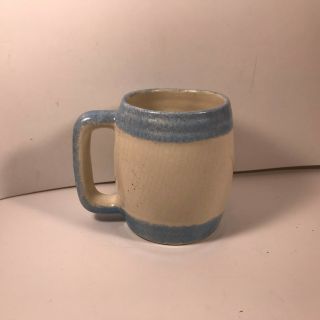 BLUE RIDGE POTTERY Hand Painted Coffee Mug Cash Family 4
