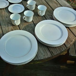 Crown Victoria Lovelace Fine China Set of 12 - 10.  25 