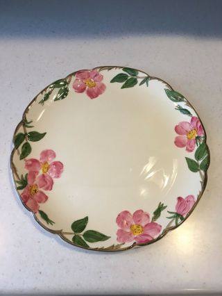 Vintage Franciscan Desert Rose Round 11 1/2 Inch Serving Plate Platter