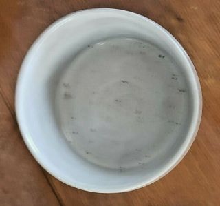 Rare - Vintage - 50 - 60s Mid - Century Modern Matte White Round Planter/bowl