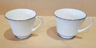 Set Of 2 Footed Noritake China Cups,  Ranier 6909