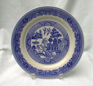 Buffalo China Blue Willow 9 3/4 " Plate