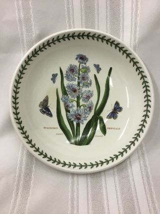 Portmeirion Botanic Garden Large Soup Bowl Small Serving Bowl Blue Hyacinth