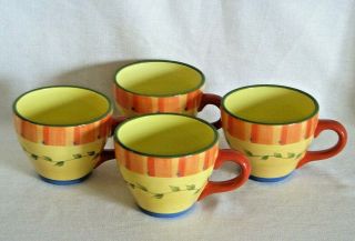 Pfaltzgraff Napoli Large Soup Coffee Mugs Cups - - Set Of 4