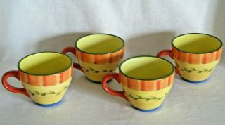 Pfaltzgraff Napoli Large Soup Coffee Mugs Cups - - Set of 4 4