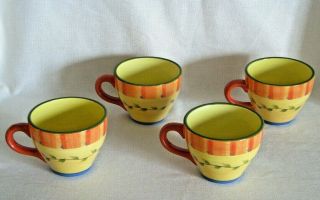 Pfaltzgraff Napoli Large Soup Coffee Mugs Cups - - Set of 4 5