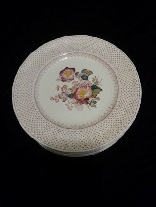 Masons Ironstone Paynsley Pink Luncheon Plate 9 " Made In England