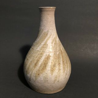 Vintage Signed Hayasted 1965 Studio Art Pottery Stoneware Vase 4