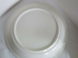 Pottery Pie Plate Currier and Ives? Red/White 3