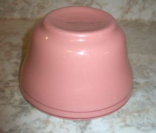 VTG ALBERT PICK CO,  INC Chicago Vitrified China,  1 Pink Custard Bowl - A9 2