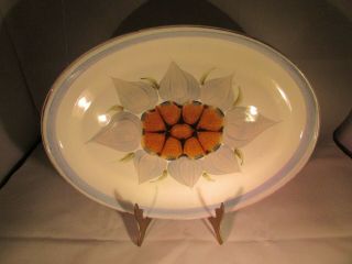 Chatsworth By Denby 12.  1/2 Inch Serving Platter Made In England Great Colors