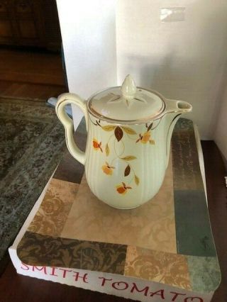 Halls Superior Quality kitchenware Autumn leaf Coffee/Tea Pot 8 cup 2