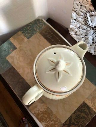 Halls Superior Quality kitchenware Autumn leaf Coffee/Tea Pot 8 cup 3