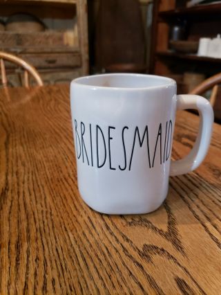 Rae Dunn Bridesmaid Wedding Mug Ll Farmhouse Pottery Style