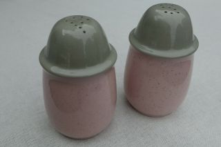 Harkerware Speckle Salt & Pepper Shakers,  Pink