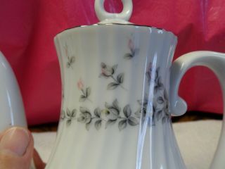 Style House Coffee Pot PICARDY,  Rose Pattern,  Made in Japan 3