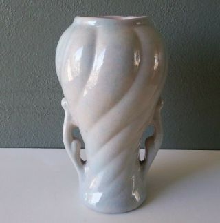 Rumrill - Art Pottery Vase - Twist Body W/ Open Handles