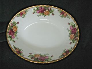Royal Albert Old Country Roses Oval Open Vegetable Bowl 9 "