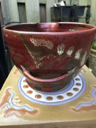Vintage Ceramic/Pottery Bowl With Spout 3