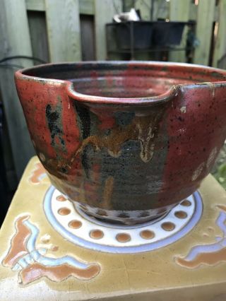 Vintage Ceramic/Pottery Bowl With Spout 5