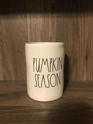 Rae Dunn Fall Candle " Pumpkin Season " Pumpkin Latte