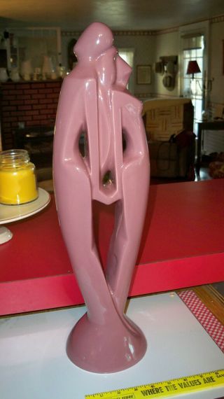 Vintage Haeger Pottery Art Deco Nude Man/woman Figurine