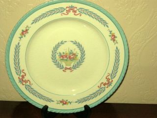 Vintage Crown Ducal Cambridge Pattern 10 " Dinner Plate Made In England