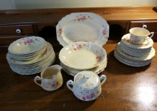 Lido W.  S.  George Antique Dishes Canarystone Pattern