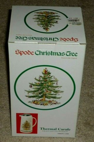 Spode Christmas Holly Tree - 1 Liter Thermal Carafe - Brand