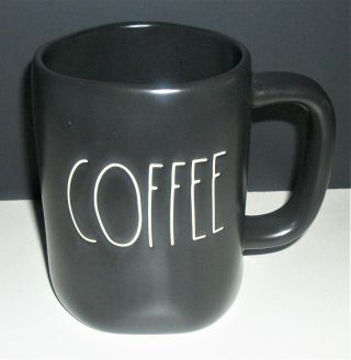 Rae Dunn Magenta Black Coffee Mug Cup Great Halloween Gift.