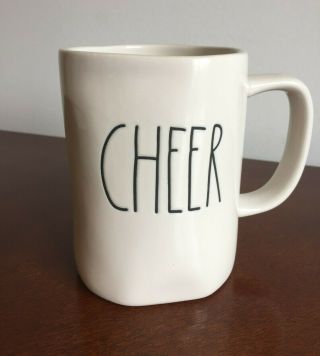 Rae Dunn " Cheer " By Majenta Coffee/tea Mug/cup,  Collectible,  Gift
