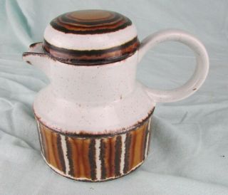 Midwinter - Stonehenge Creamer Syrup Sauce Tea Pot Pitcher W/ Lid - England
